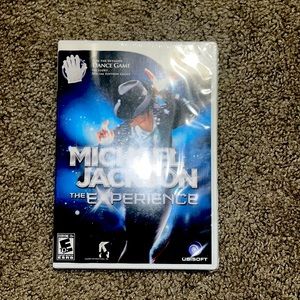 Sealed Wii Michael Jackson “The Experience,” with the glove. Brand new